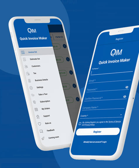 Quick Invoice Maker Portfolio Image