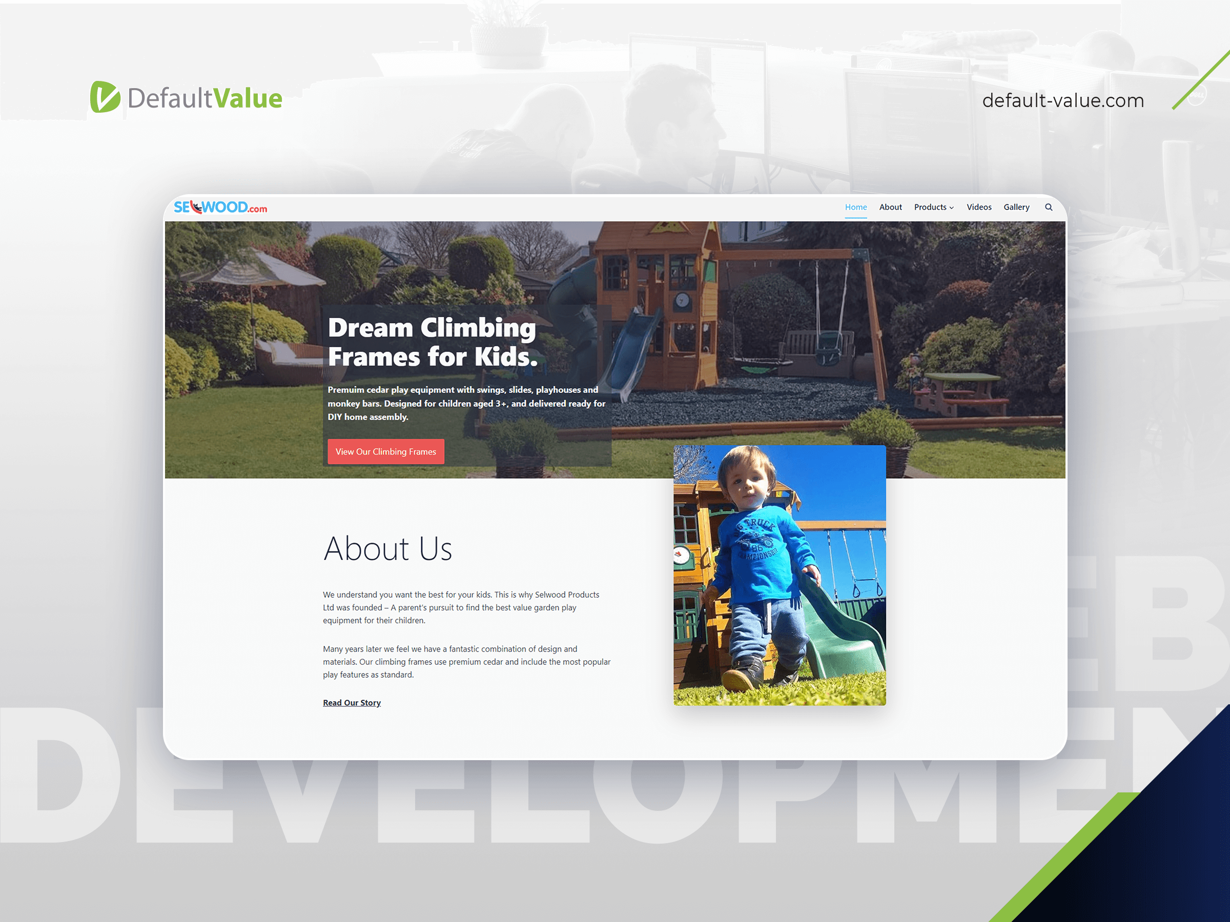 Supplier of Wooden Playgrounds for Children Portfolio Image