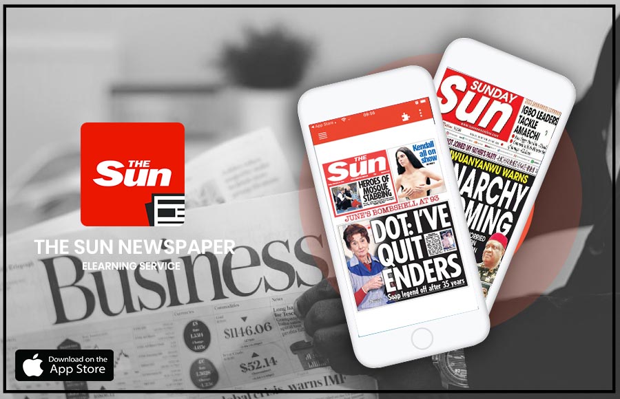 The Sun Digital Newspaper Portfolio Image