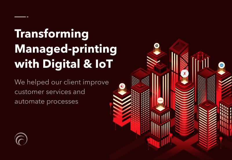 Transforming managed printing with digital and IoT Portfolio Image