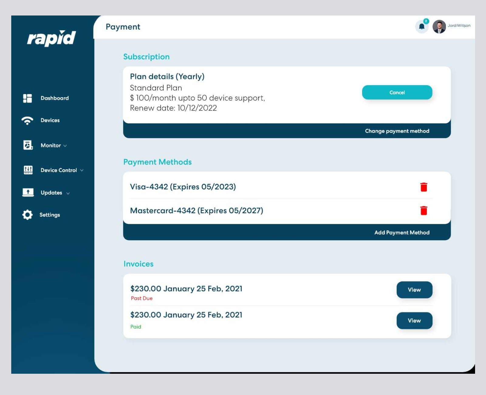 Trunexa - Remote Device Management Software Portfolio Image