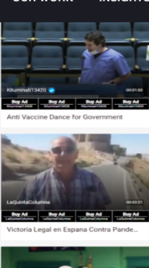 VIDEO / NEWS SHARING PLATFORM Portfolio Image