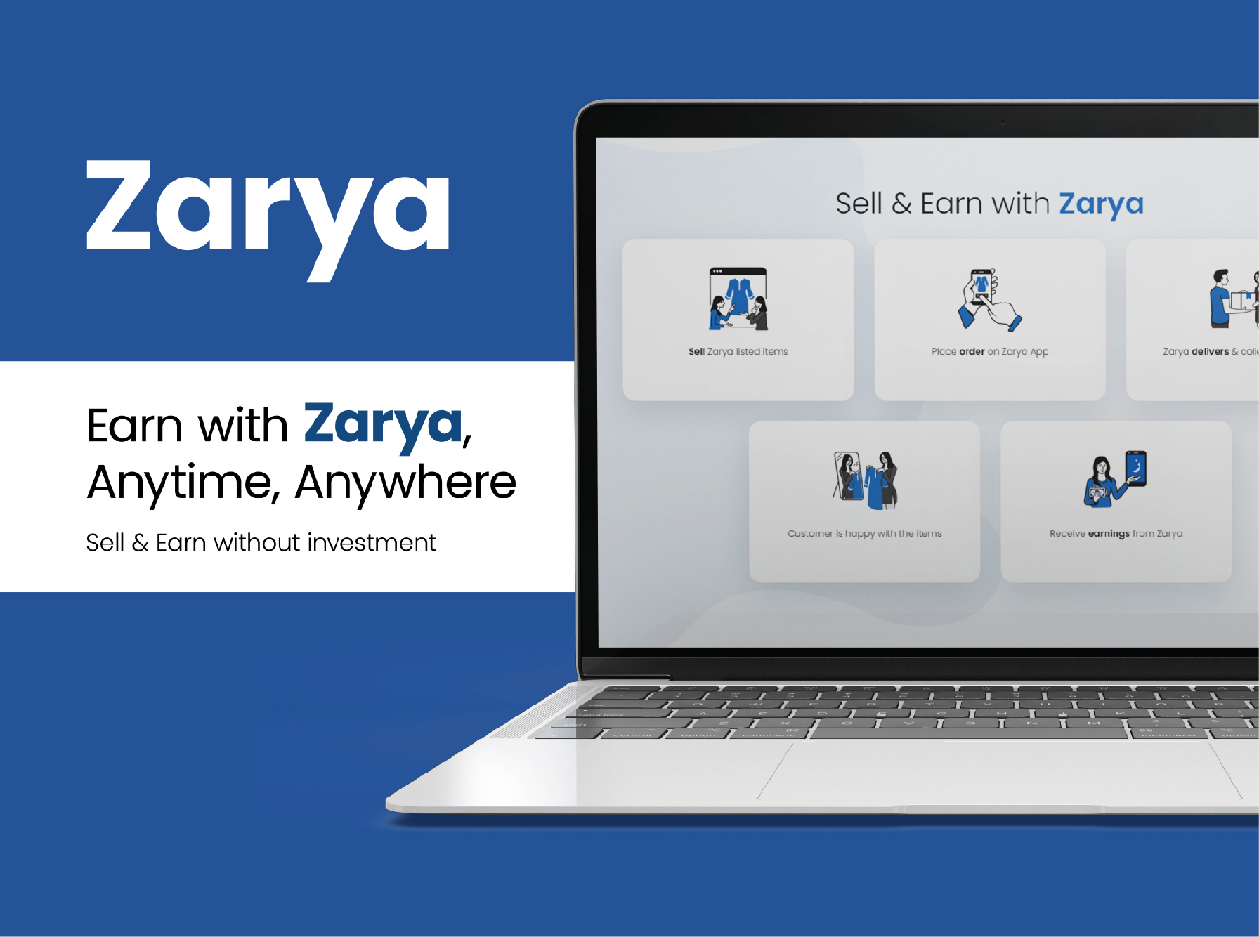 Zarya App Portfolio Image