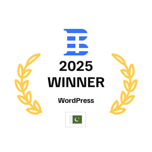 Top WordPress Development Company of Pakistan Award Winner 2025 - Graphiters Top WordPress Development Company of Pakistan Award Winner 2025 - Graphiters