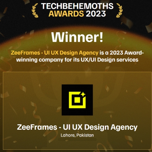 Techbehemoths 2023 UI UX Design Award Winner Techbehemoths 2023 UI UX Design Award Winner