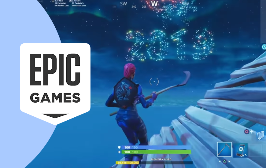 Epic Games Fortnite New Year Surprise Mobileappdaily - epic game!   s fortnite new year celebration looks groovy