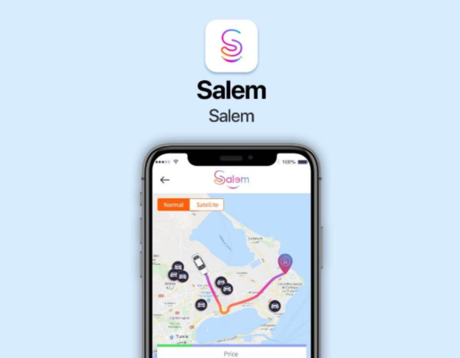 Salem – Taxi Booking Platform Portfolio Image