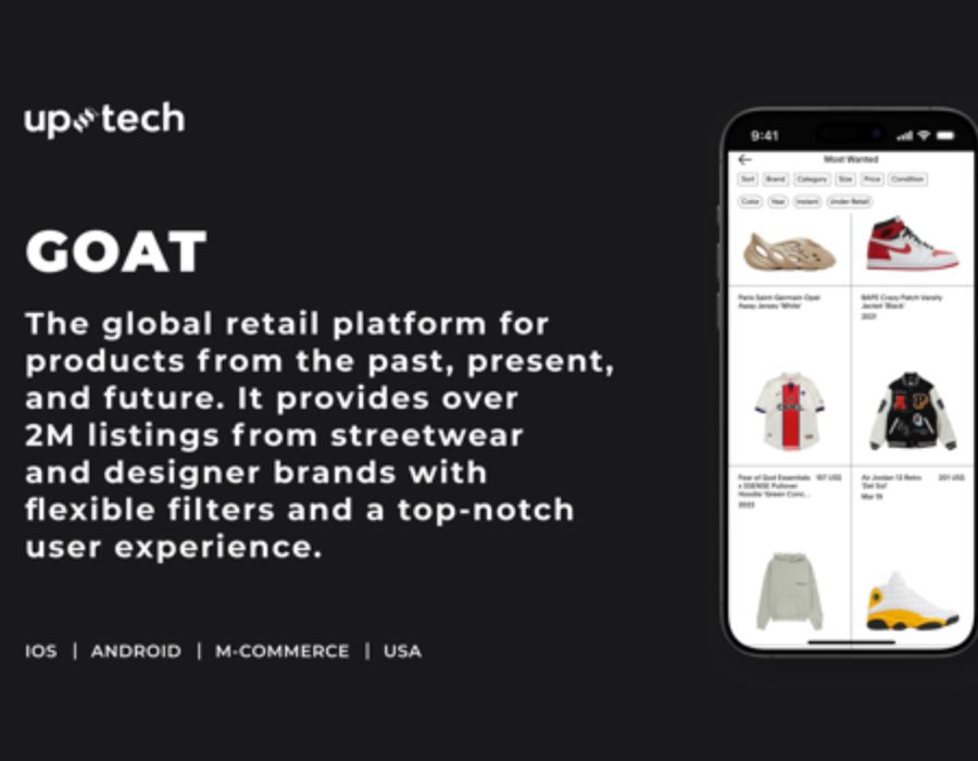 GOAT Mobile App Development for Global Sneaker Marketplace Portfolio Image