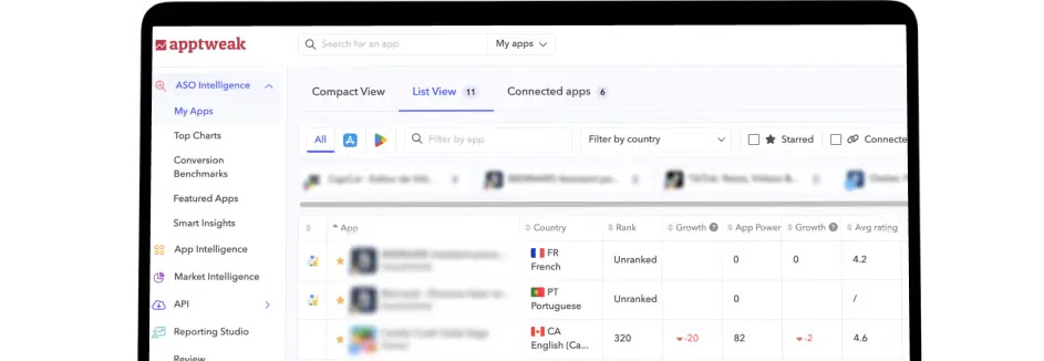 Improving Dashboard Performance & UX for App Analytics Platform Portfolio Image