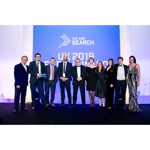 Best SEO campaign at UK Search Awards