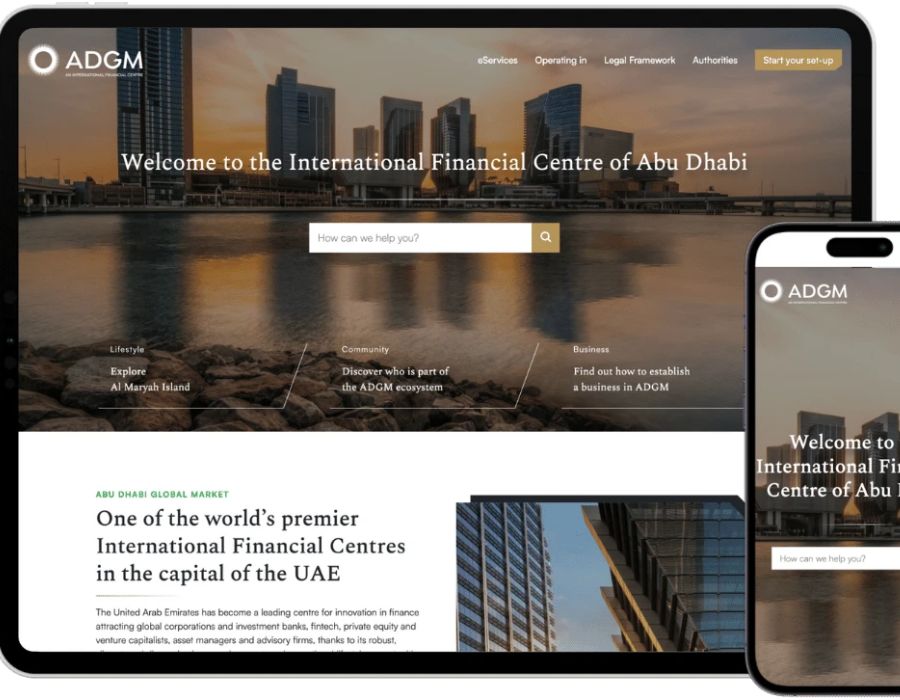 Abu Dhabi Global Market Enterprise Platform Portfolio Image