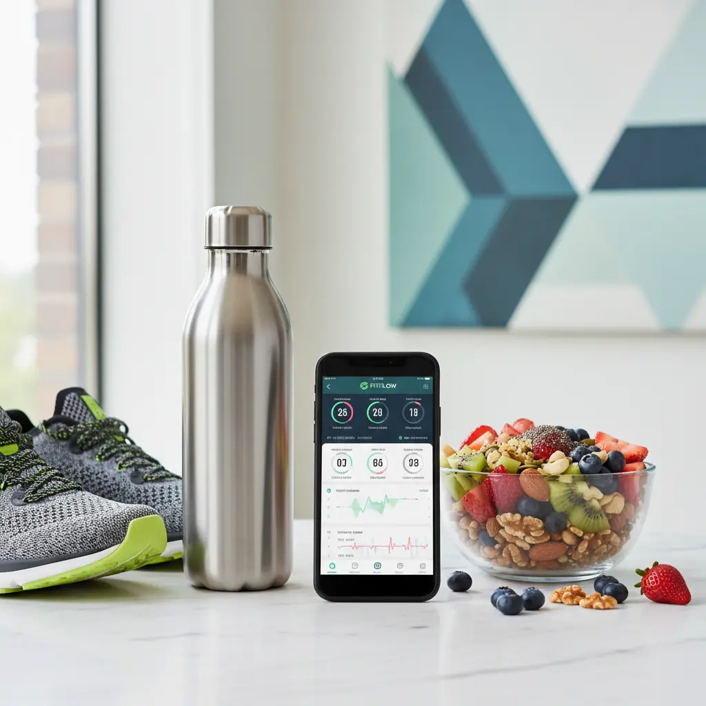 Personalized Fitness and Nutrition Mobile Platform Portfolio Image
