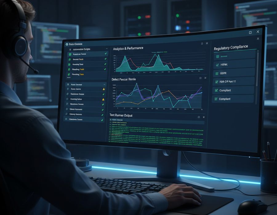 Strengthening Healthcare Platform Stability Through Intelligent QA Automation Portfolio Image