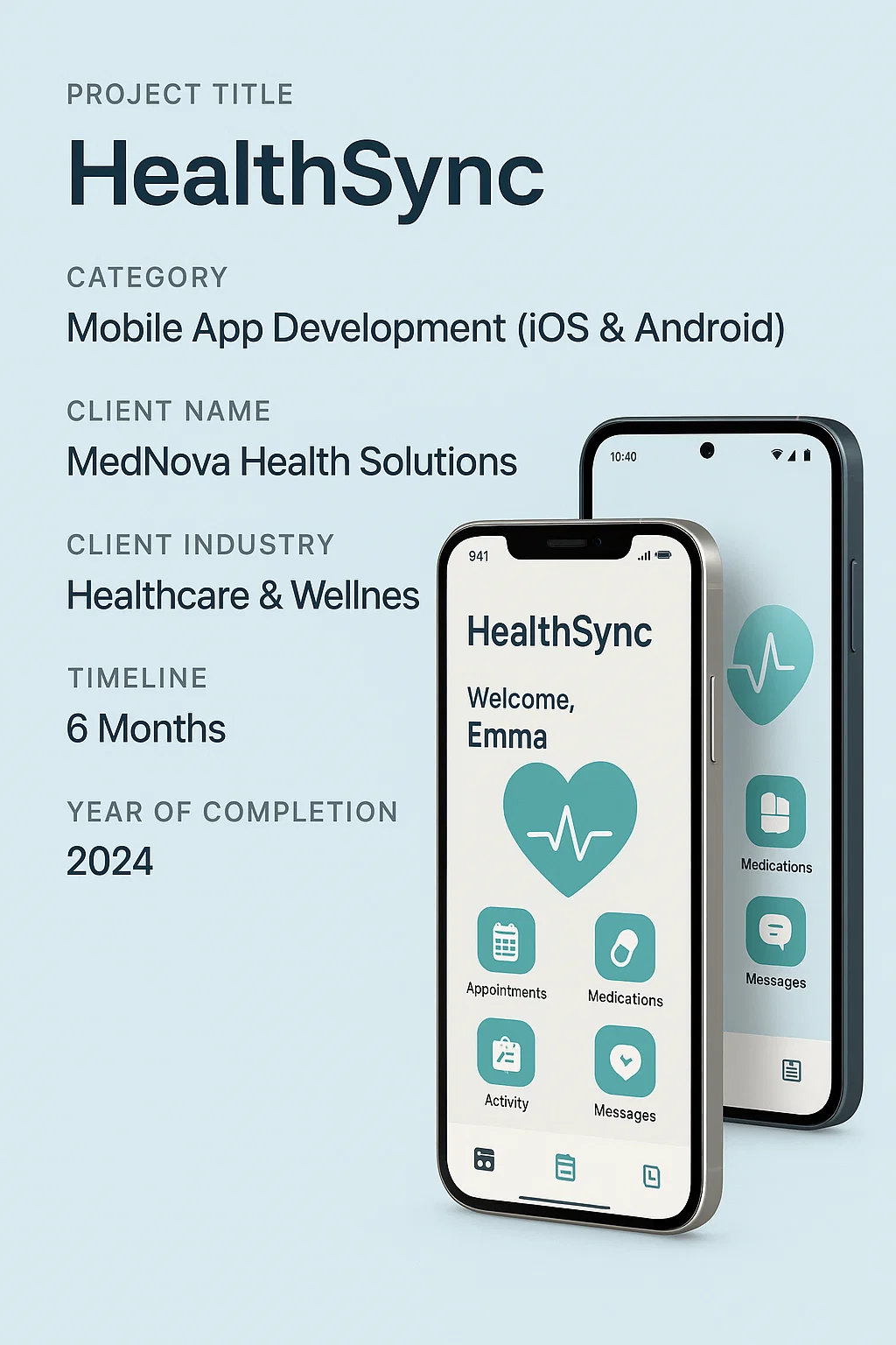 HealthSync Portfolio Image