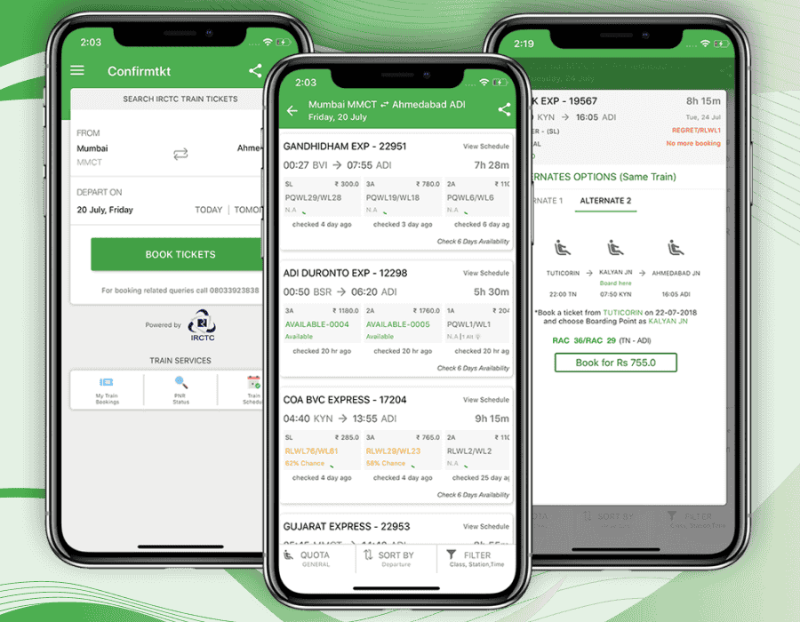 Travel Ticket Booking Mobile App Development Portfolio Image