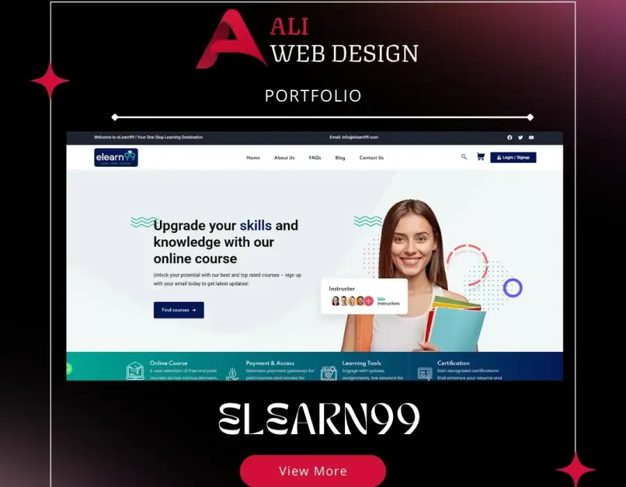 eLearn99 Portfolio Image
