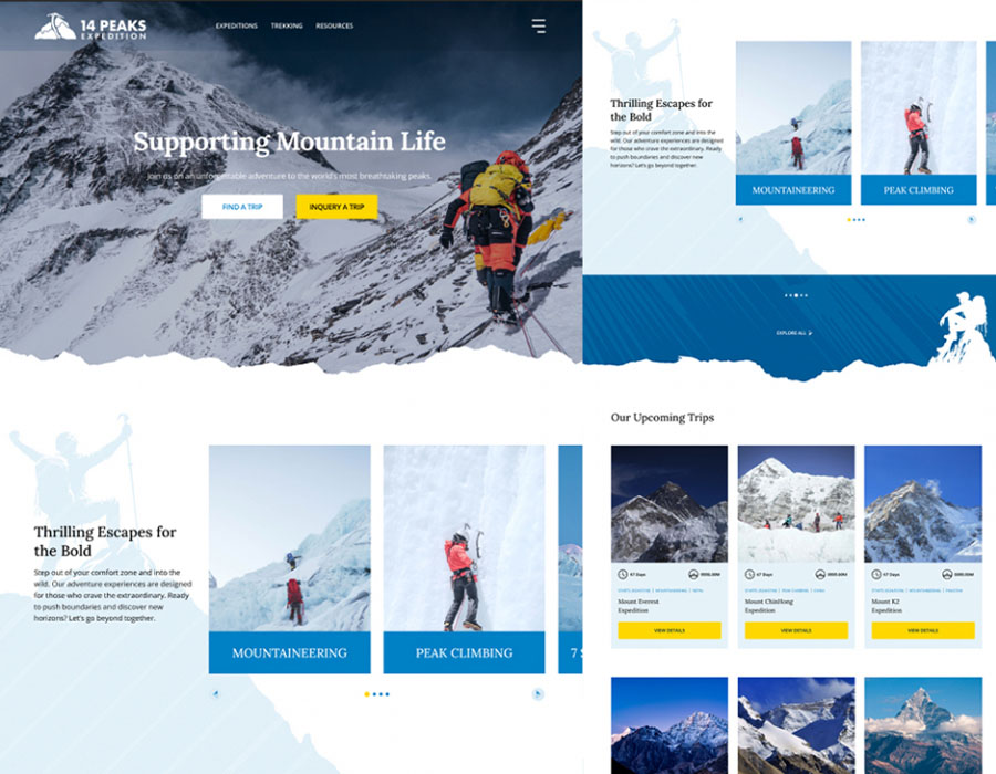 14 Peaks Expeditio Portfolio Image