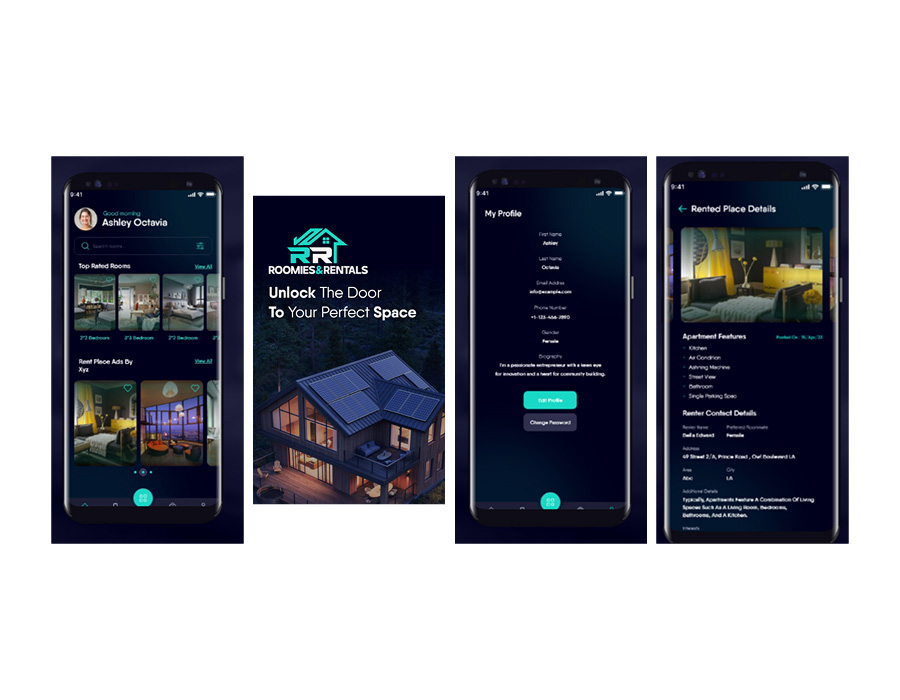 Roommate Finder Platform Portfolio Image