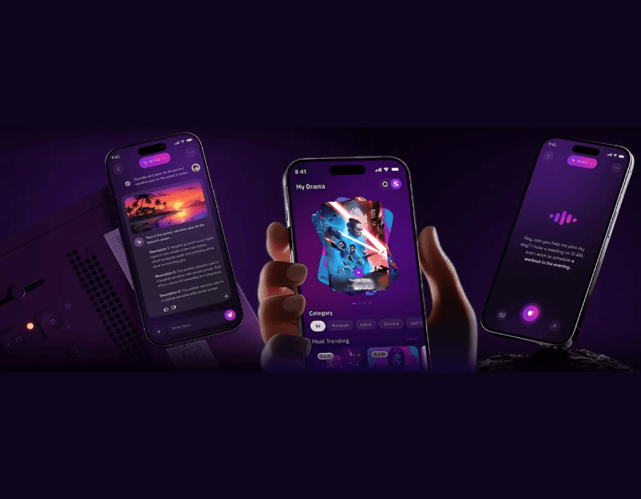 Chattie – AI Chatbot Mobile Application Portfolio Image