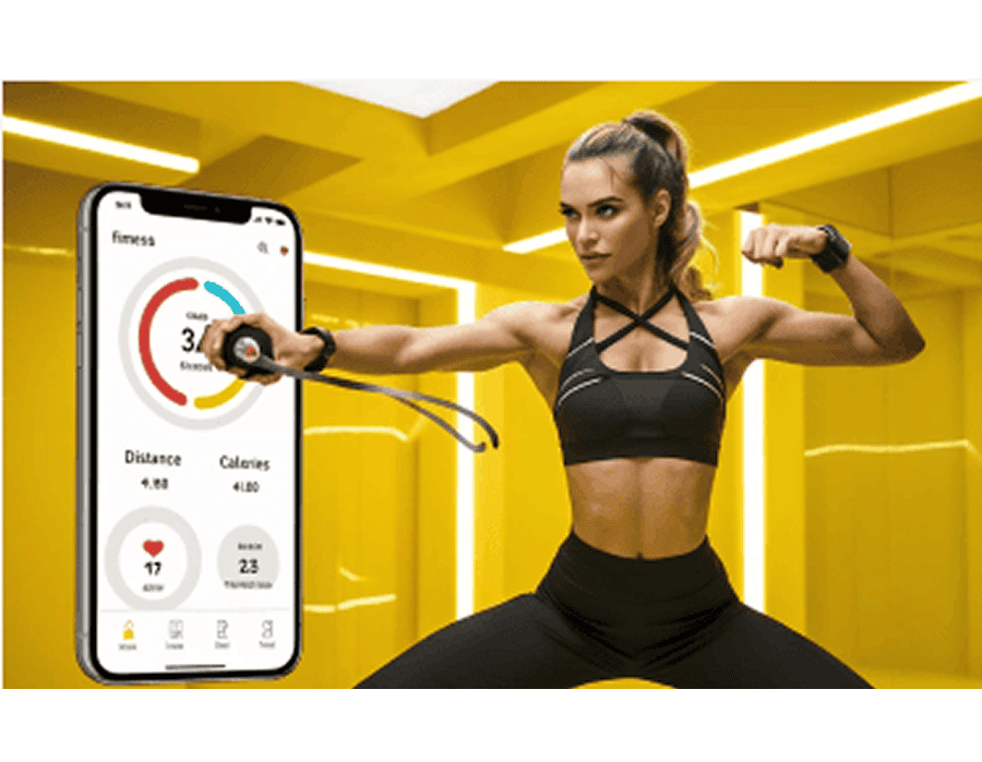 Transforming a Global Health & Fitness Brand by Boosting User Retention by 35% through App Development Portfolio Image