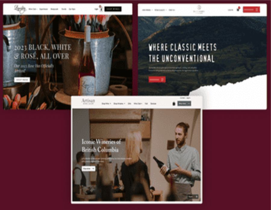 Website Design & Migration for Mark Anthony Group Wineries Portfolio Image