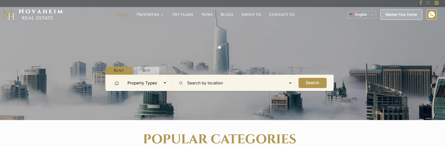 Novaheim Real Estate Portfolio Image
