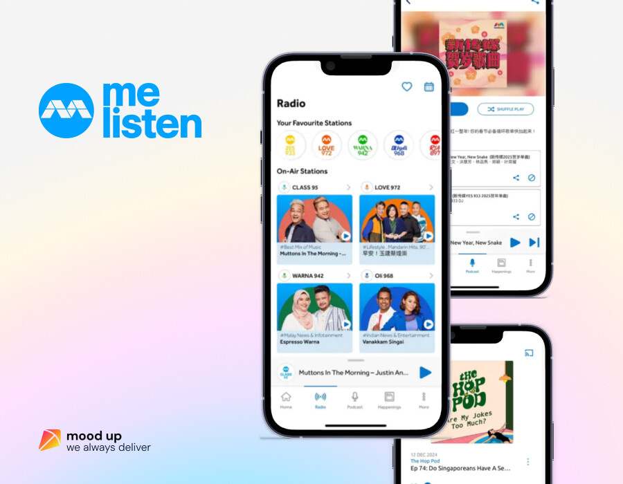 One of the Leading Radio &amp;amp; Podcast Apps in Asia Portfolio Image
