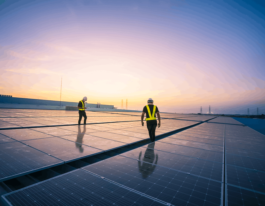 System integration for a solar panel manufacturer Portfolio Image