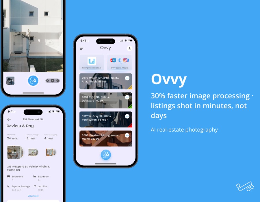 Ovvy - AI Real Estate Photography Portfolio Image