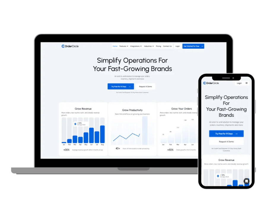B2B Ecommerce Platform Development Portfolio Image