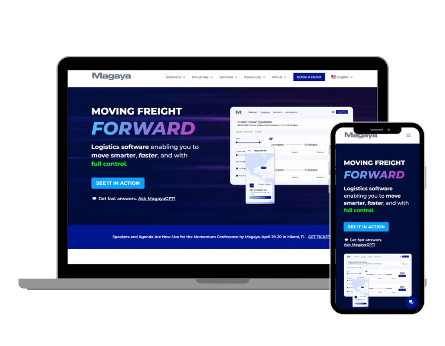 Digital Freight Platform Portfolio Image
