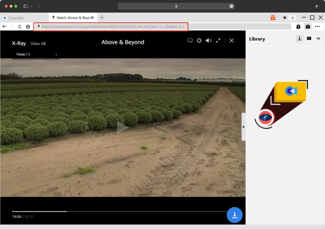 access target video
