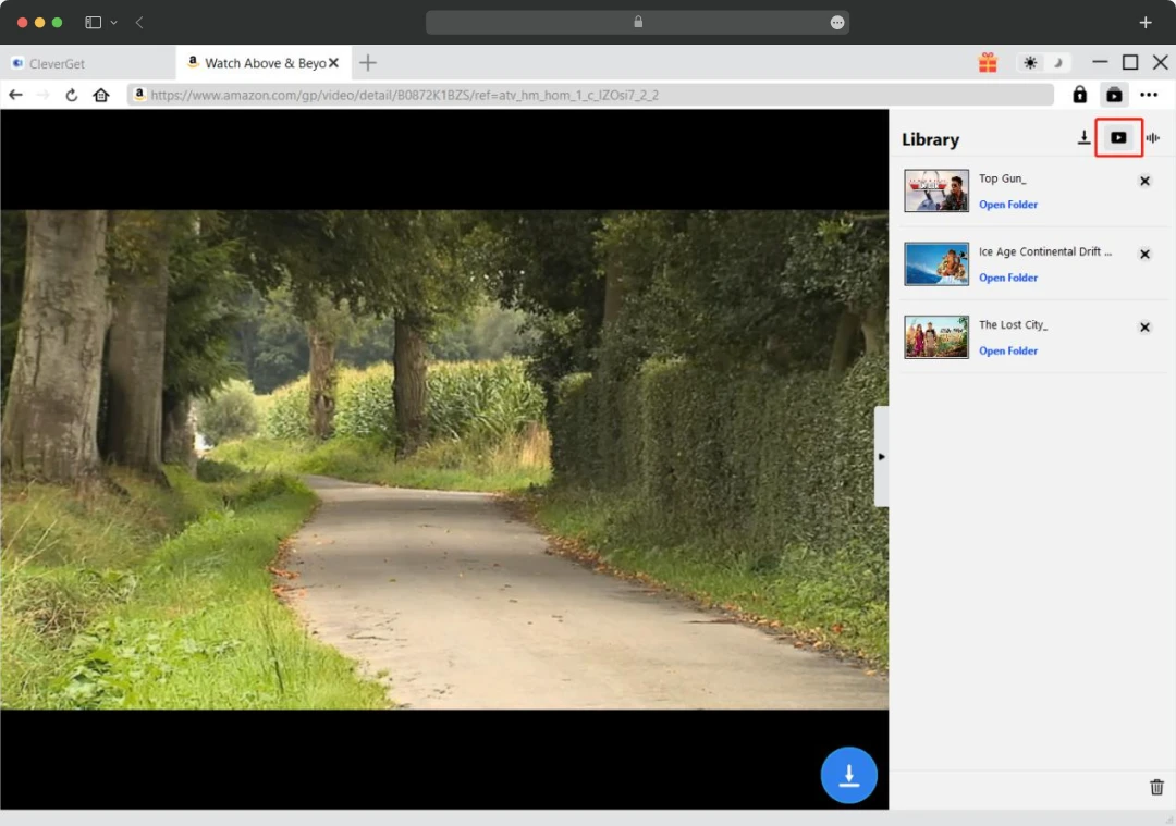 check downloads in CleverGet