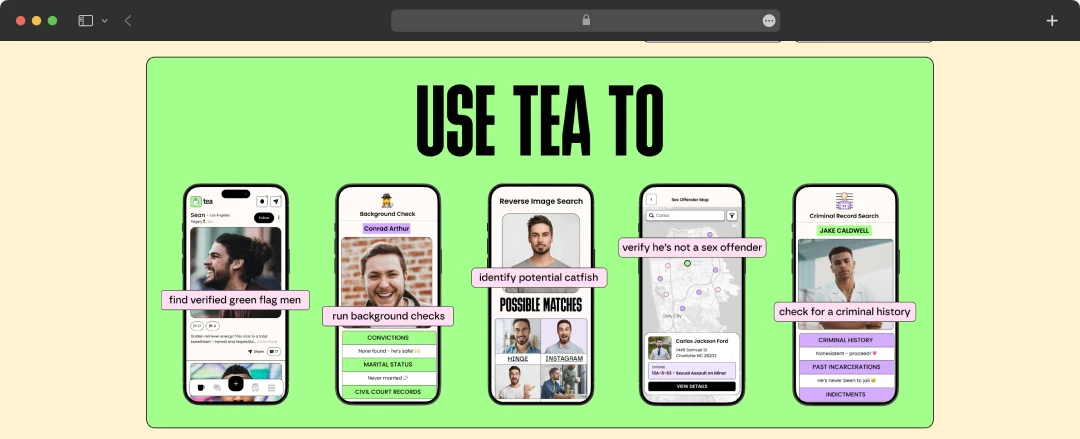 Tea App Features
