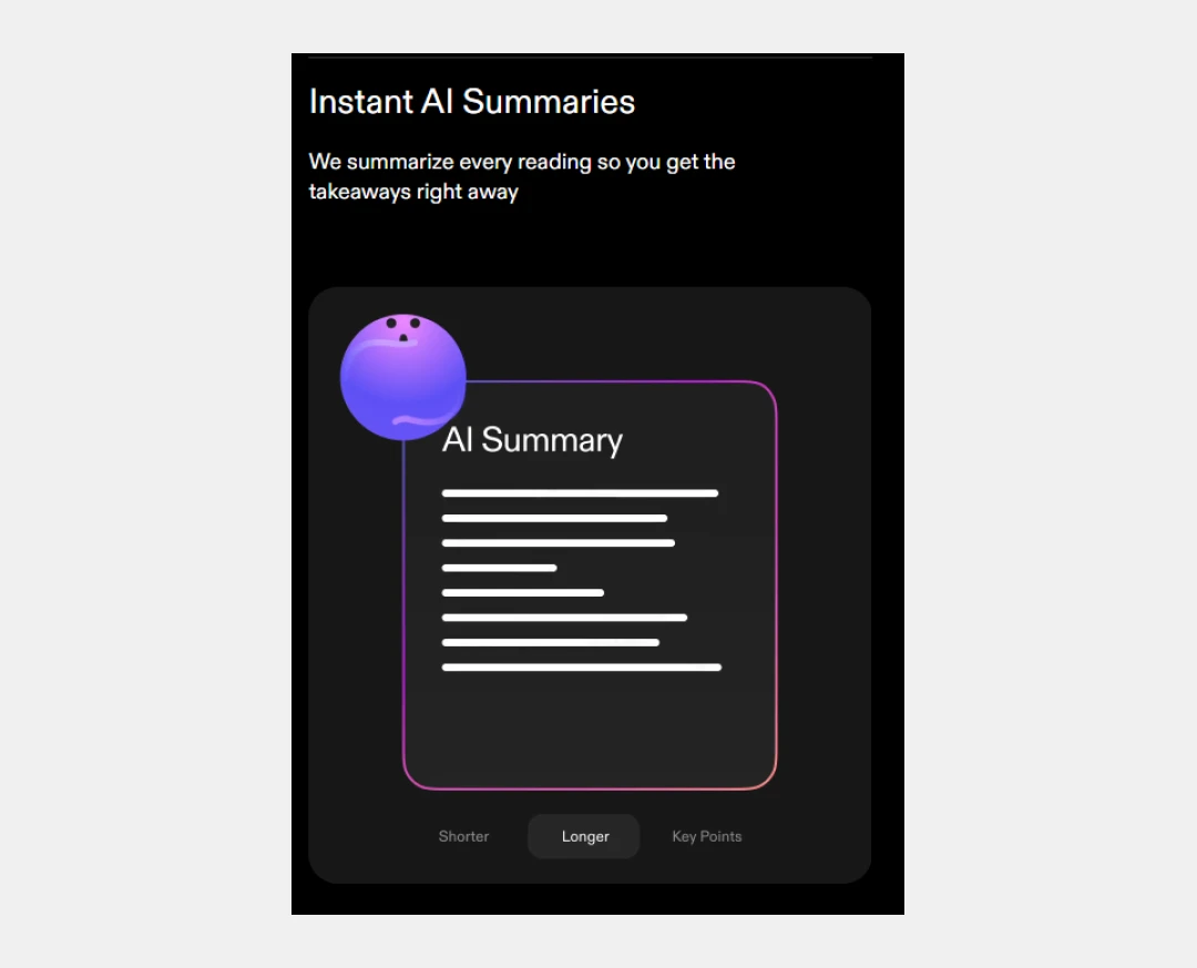 Speechify AI Summaries