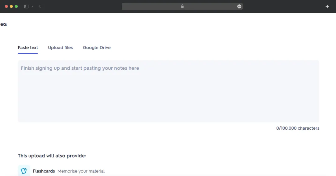 Quizlet generate study notes