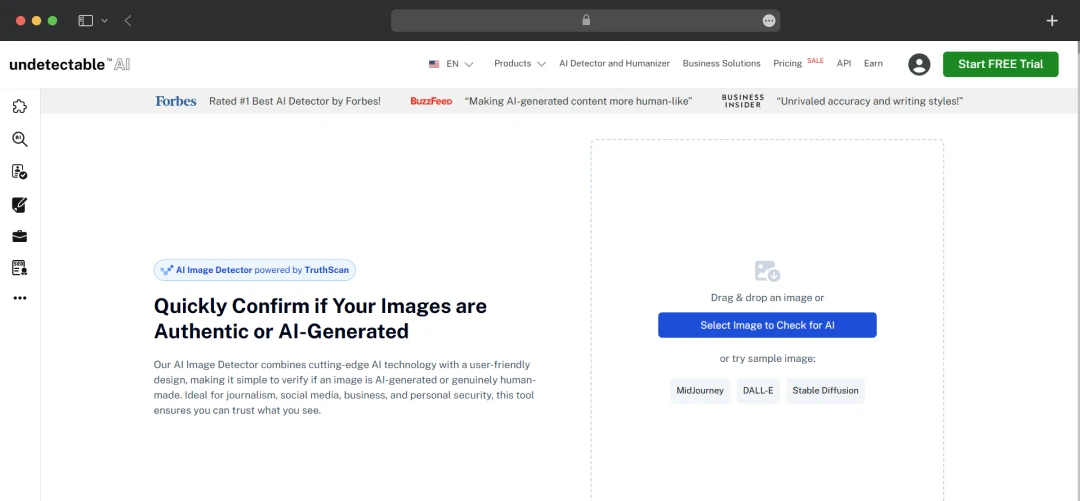 AI image detector