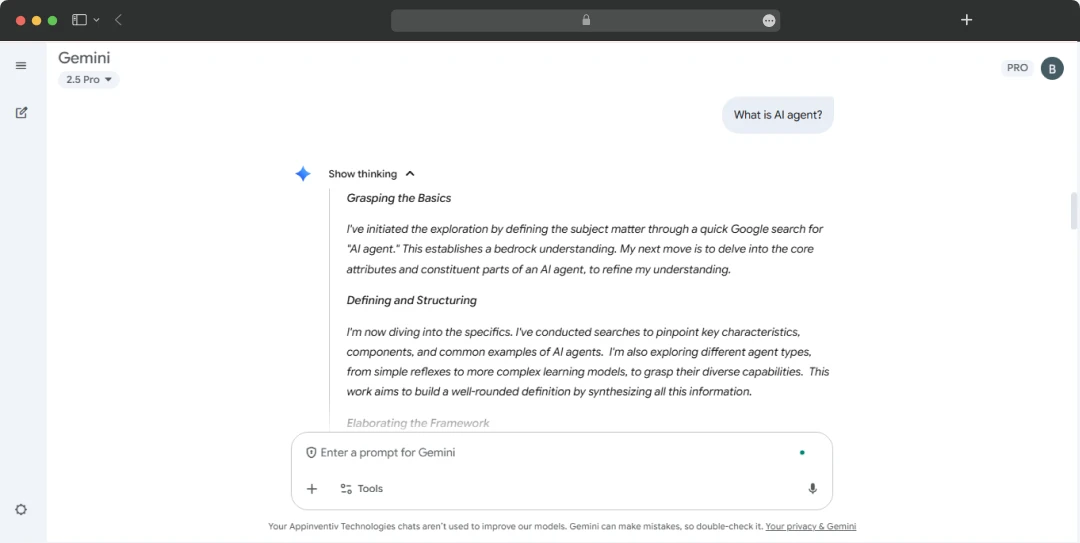 Content Processing in Gemini