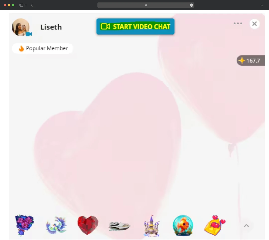 DateMyAge video chat