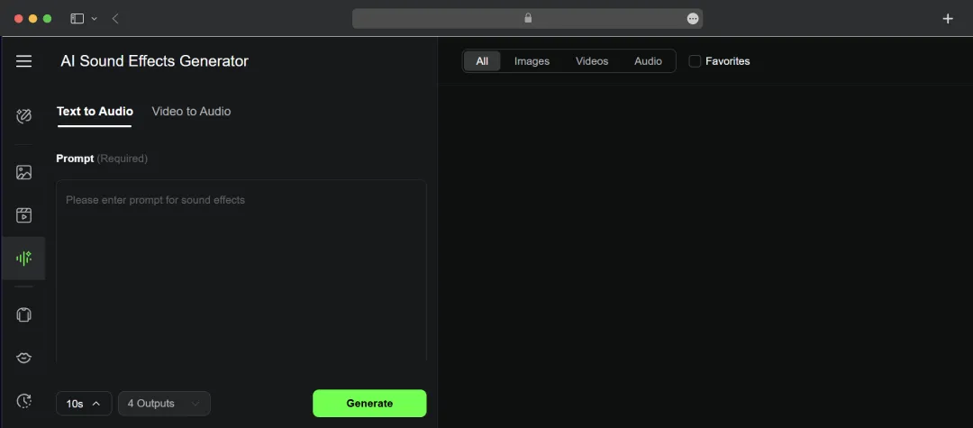 kling AI sound effects generator