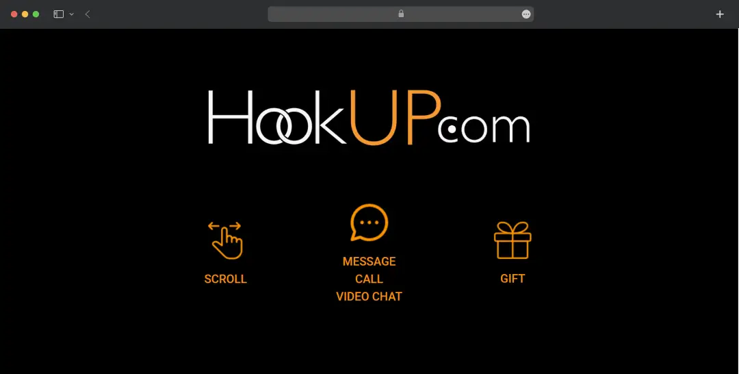 HookUP website