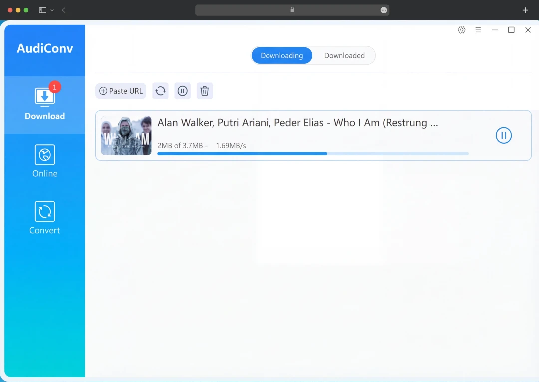 Start the download