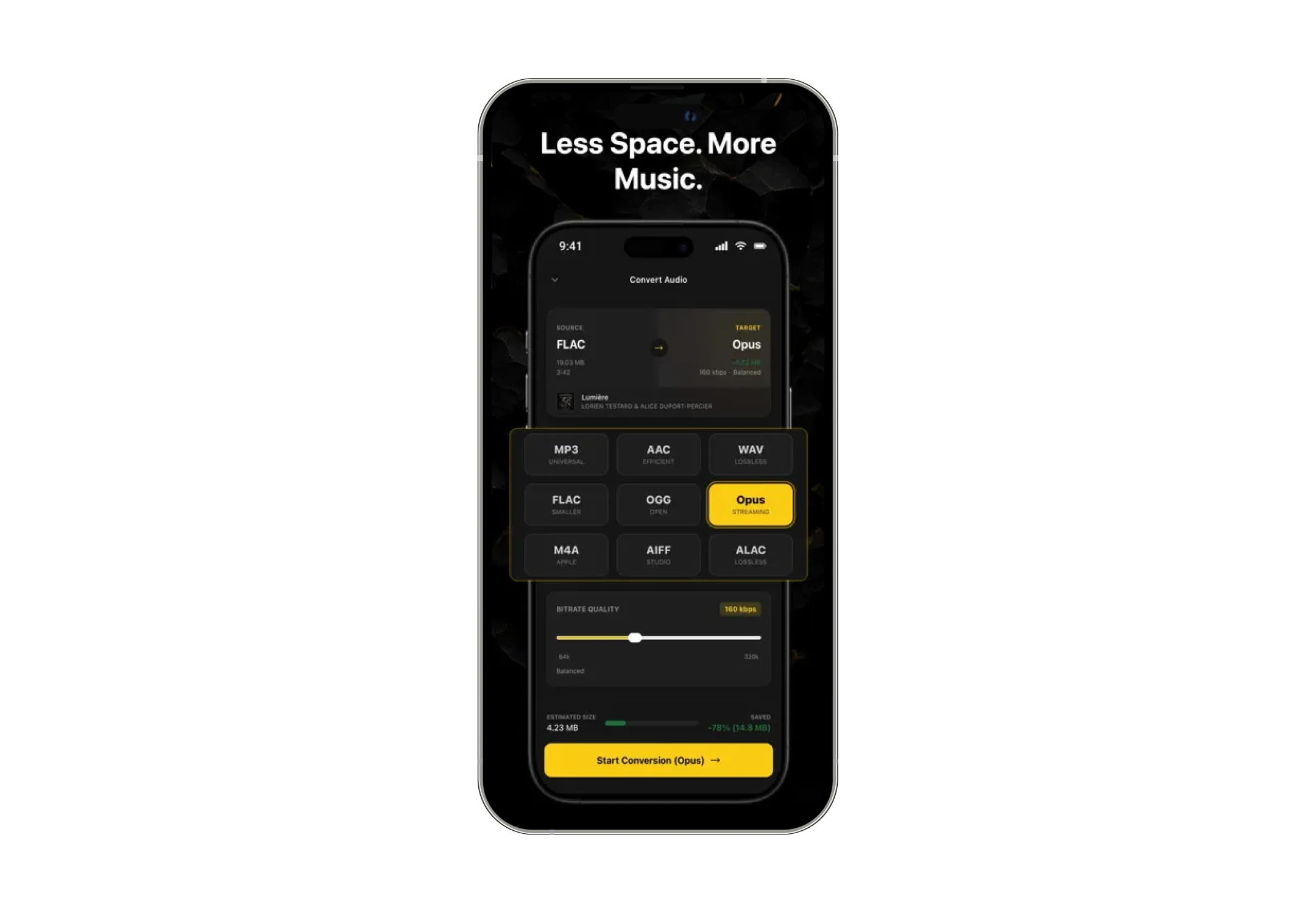 In-App Audio Processing & Conversion