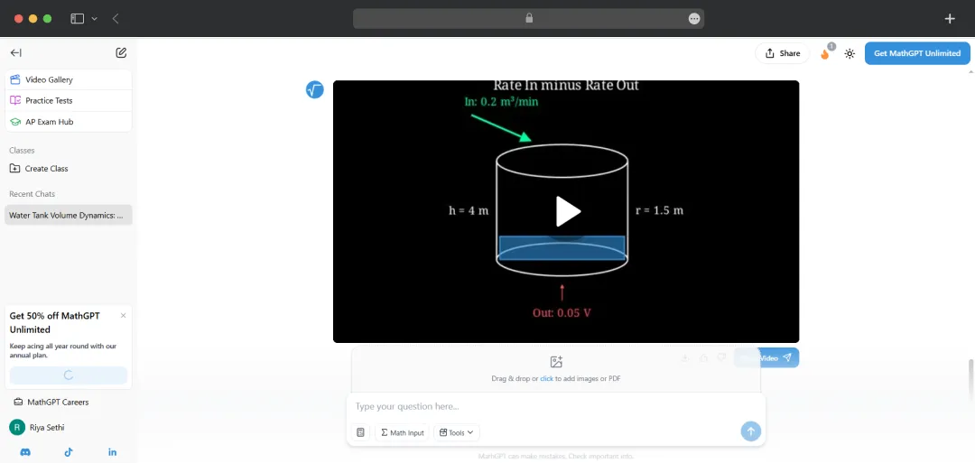 Generate a video explanation