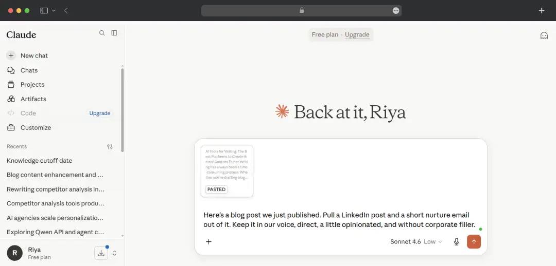 Turning One Blog Post Into Different Types of Content