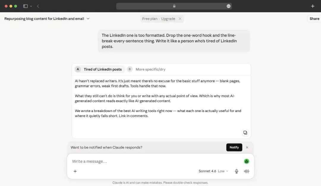 Turning One Blog Post Into Different Types of Content