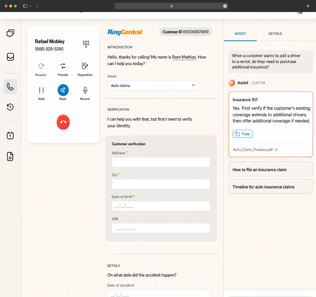 RingCX: The AI-Powered Contact Center