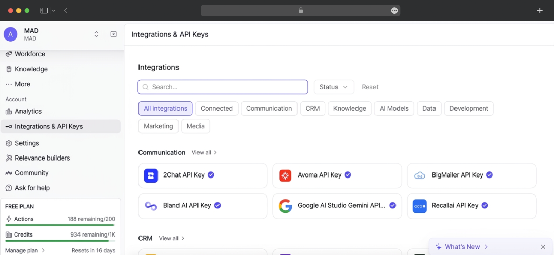 Integrations