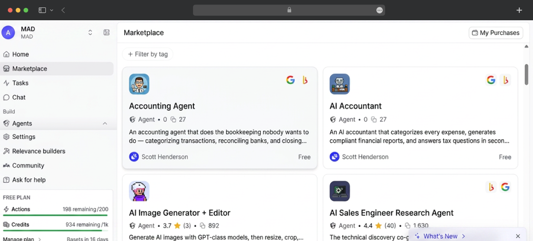 Marketplace and Builder Community
