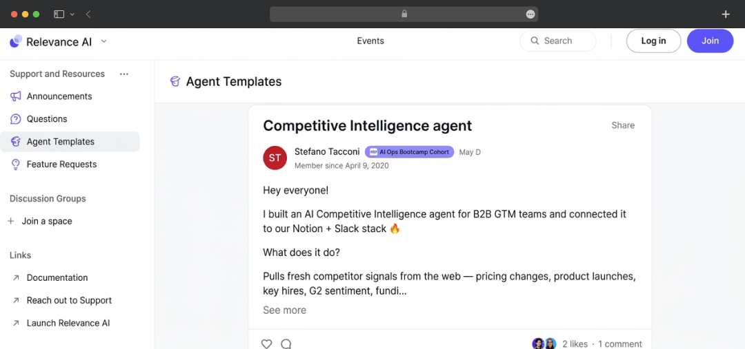 Marketplace and Builder Community